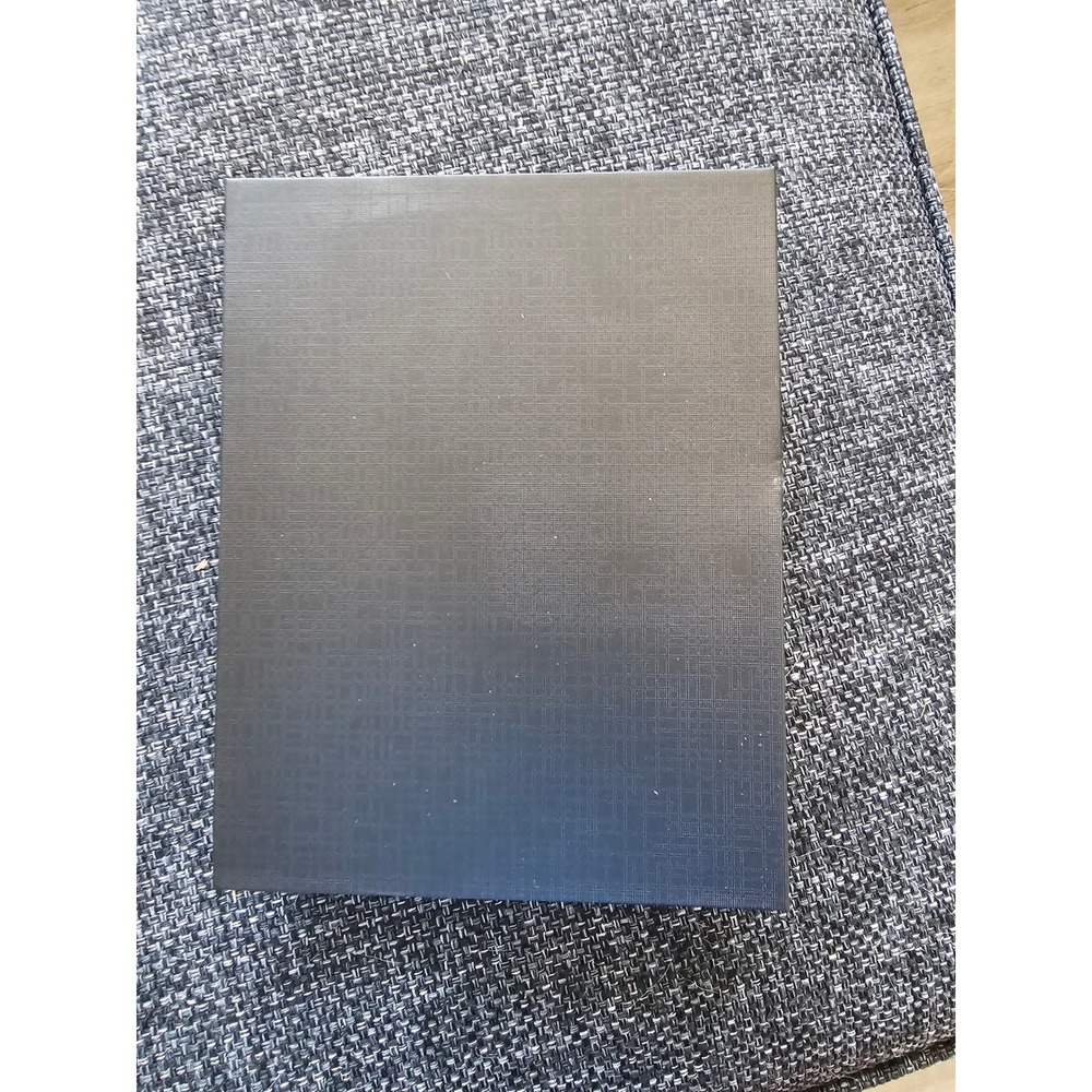 Recipe Binder 3-Ring Organizer Colorful Kitchen Illustration Black Hardcover - Picture 3 of 9